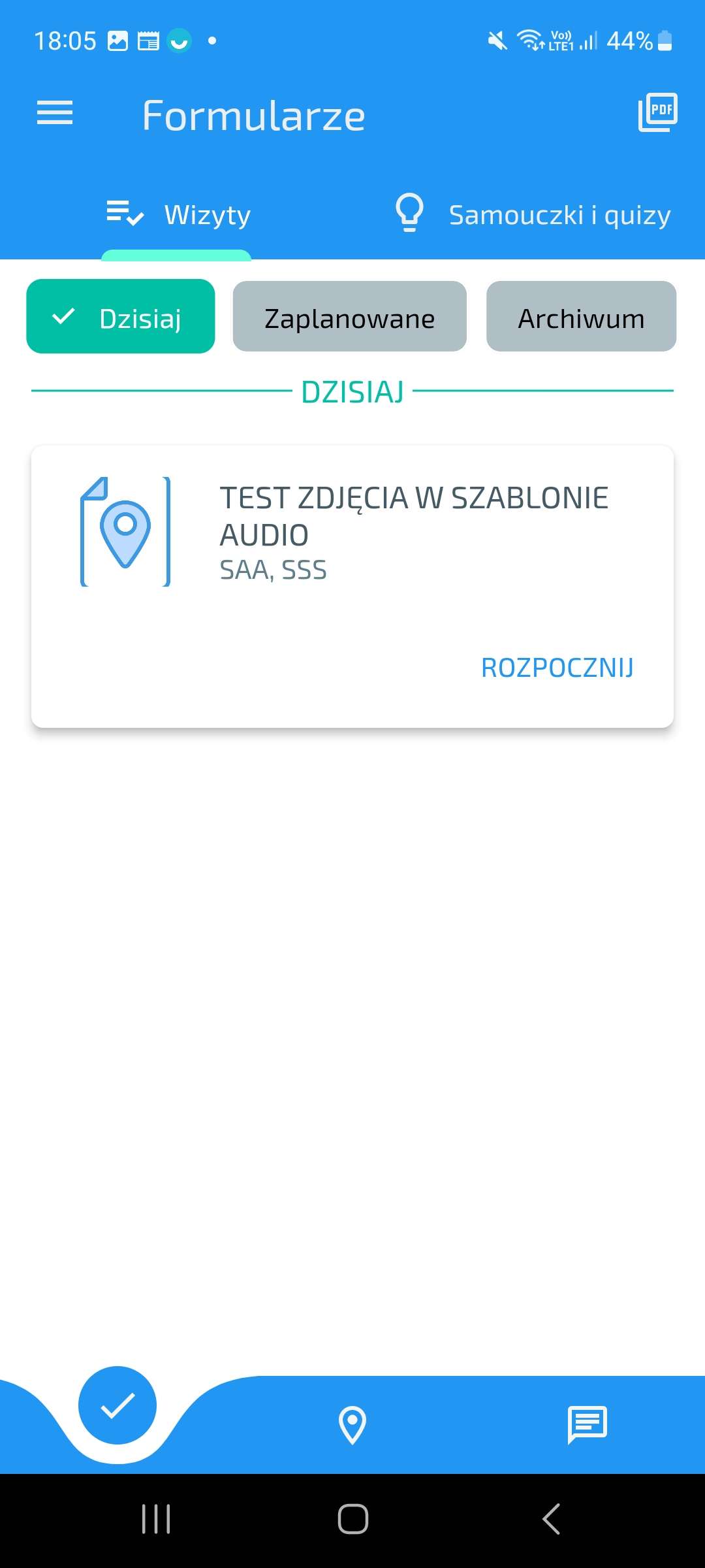 Lista zadań